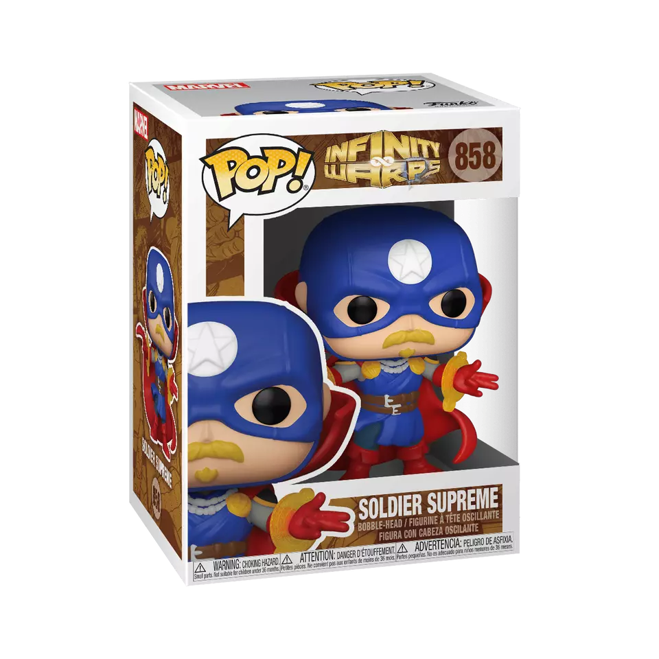 Funko Pop! Vinyl: Marvel - Soldier Supreme #858