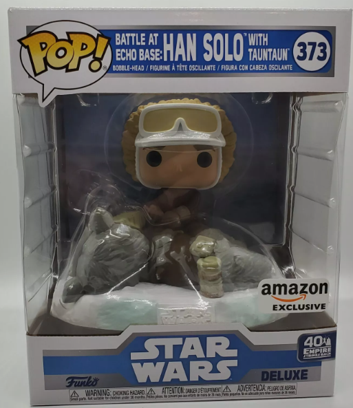 Battle At Echo Base: Han Solo With Tauntaun Funko Pop # 373! Amazon Exclusive!