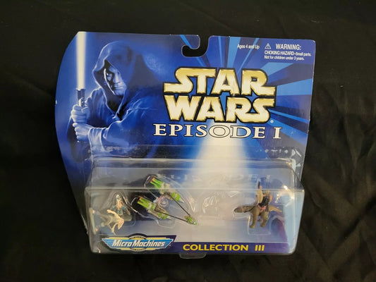 Collection III Episode 1 I STAR WARS 1999 Micro Machines Galoob NEW #2