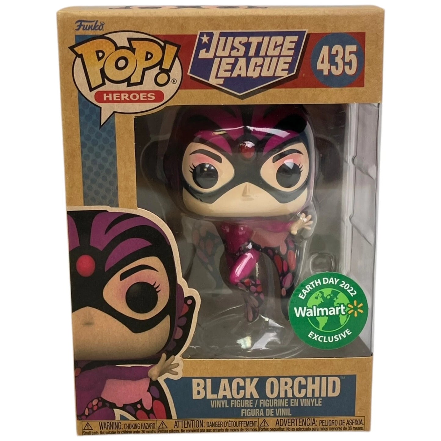 Funko Pop Justice League Black Orchid #435 Vinyl Figure DC Comics Walmart Heroes