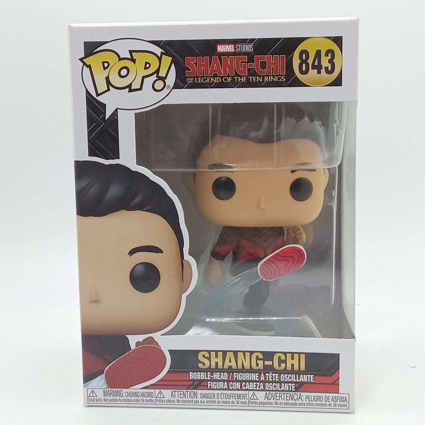 Funko Pop Shang-Chi 843 Ten Rings Marvel Comics Superhero Movie Vinyl Figure Toy
