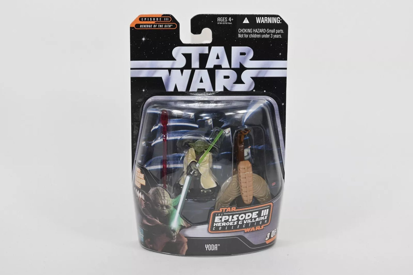 Hasbro 2006 Star Wars Heroes & Villains Collection Yoda Figure