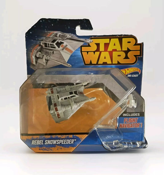REBEL SNOWSPEEDER 2014 HOT WHEELS STAR WARS + Flight Navigator die-cast New! 4+