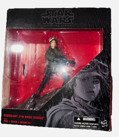 Star Wars The Black Series Rogue One Sergeant Jyn Erso Figure -KMART Exclus. NEW