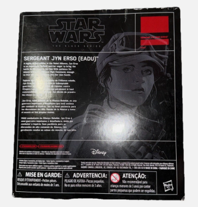 Star Wars The Black Series Rogue One Sergeant Jyn Erso Figure -KMART Exclus. NEW